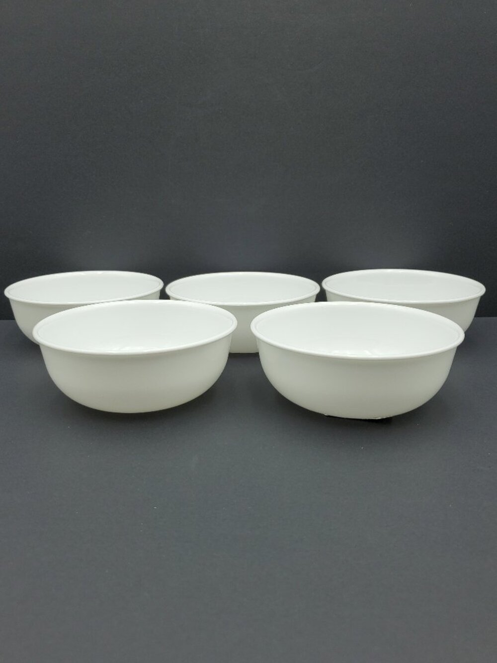 Corelle Winter Frost White Small 16 Ounce Soup Cereal Bowls Corning Dessert Bowl